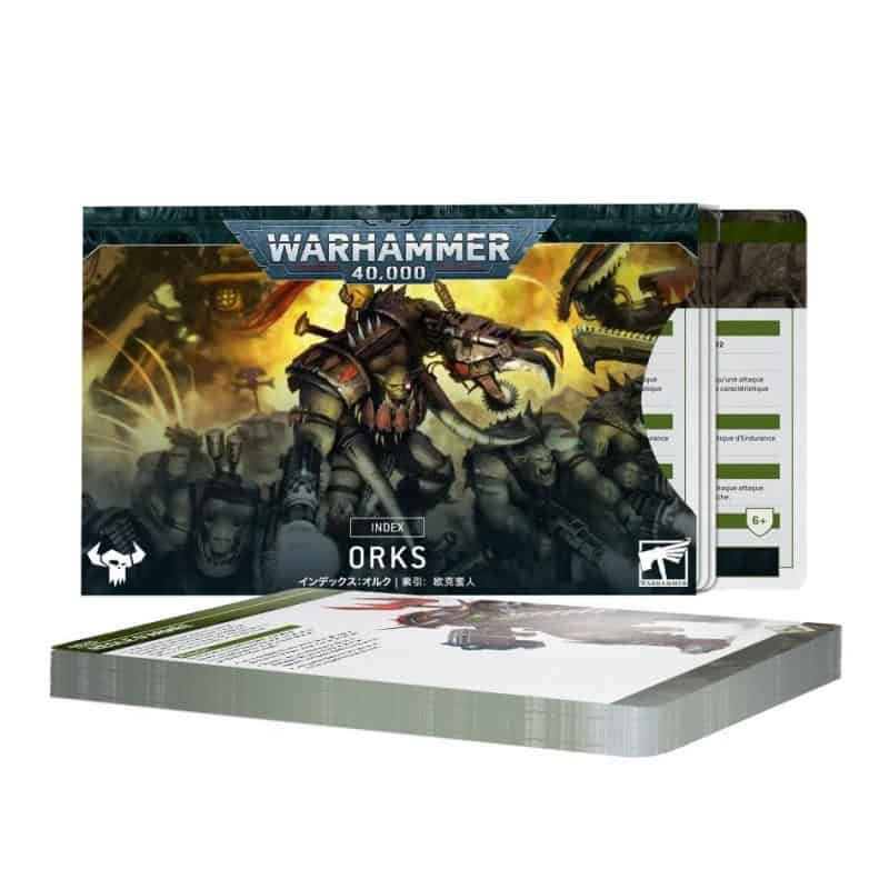 INDEX CARD BUNDLE Orks (ENG)