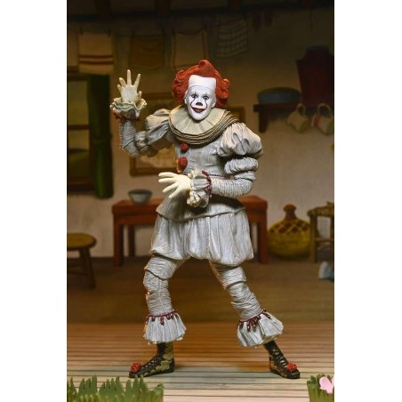 BIENVENUE A DERRY - Bob en Pennywise - Ultimate Figurine 17cm 