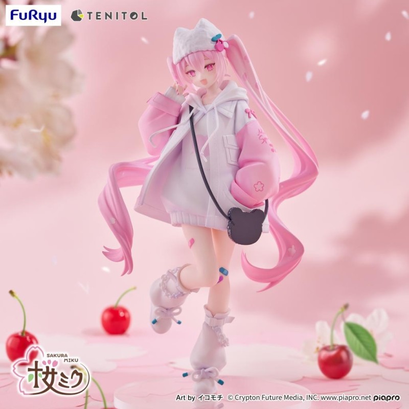 HATSUNE MIKU - Sakura Miku - Statuette Tenitol 19cm 