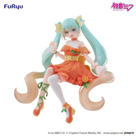 HATSUNE MIKU - Hatsune Miku "Citrus" - Statuette Noodle Stopper 14cm 