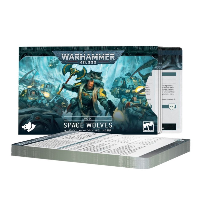 INDEX CARD BUNDLE Space Wolves (ENG)