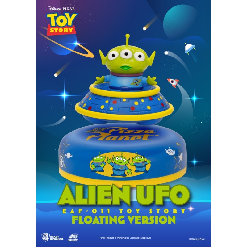TOY STORY - Alien OVNI - Figurine Flottante 8cm 