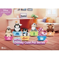 DISNEY - Cute Pal Pull Black Car - Set 6 Fig. Blind Box 5cm 
