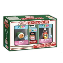 FOODIES - POP Bento Box - Roll, Sushi Stack & Soy sauce 