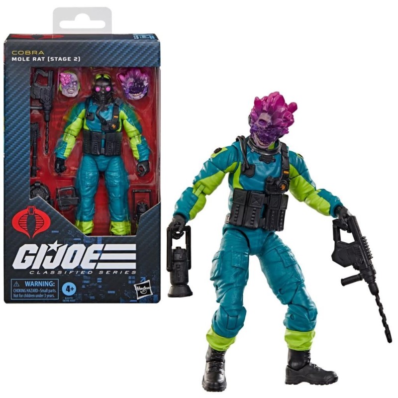 G.I. JOE - Mole Rat (Stage 2) - Figurine Classified Series #190 15cm 