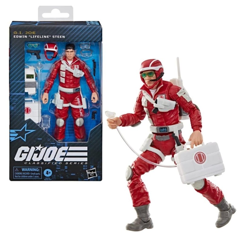G.I. JOE - Edwin "Lifeline" Steen - Fig. Classified Series #186 15cm 