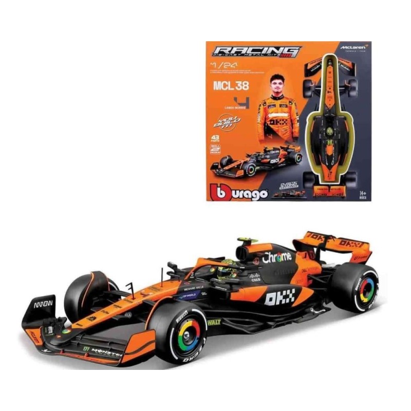 FORMULA 1 - F1 Mclaren Mcl38 Lando Norris - Model Kit 1/24 