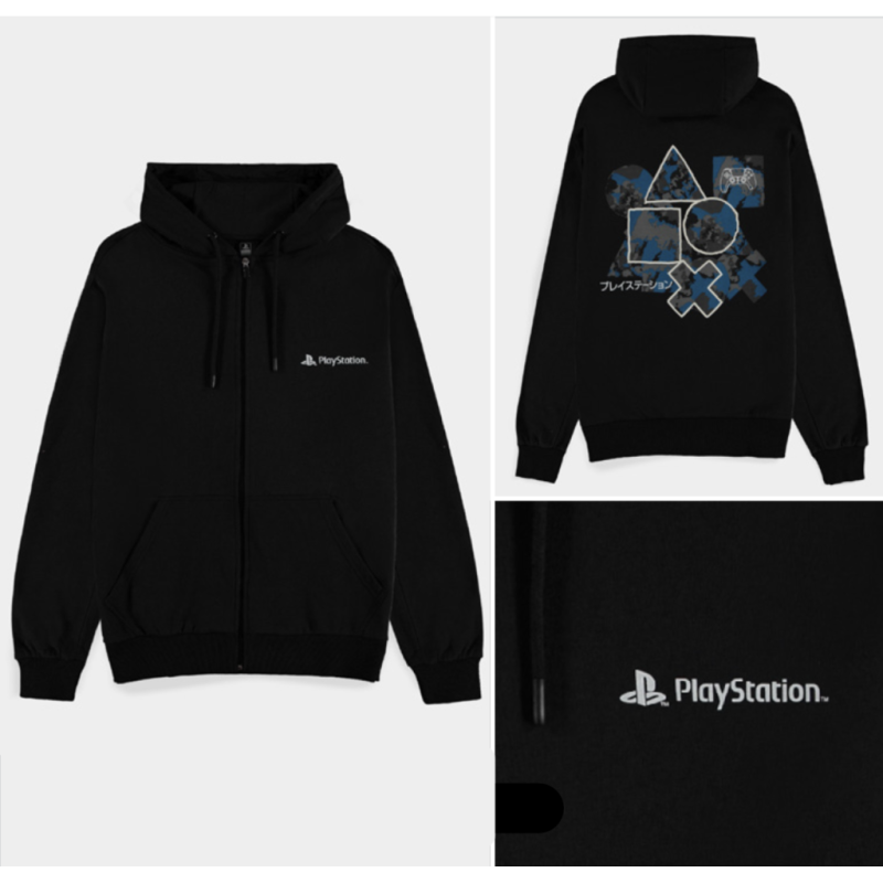 PLAYSTATION - Icons - Pull à Capuche zippé (M) 