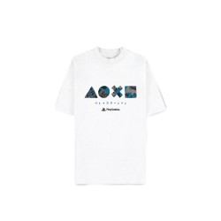PLAYSTATION - Icons Japan - T-Shirt Loose Fit Homme (L) 