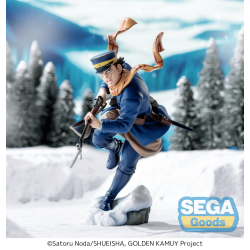 GOLDEN KAMUY - Saichi Sugimoto - Figurine Xross Link 13cm  2