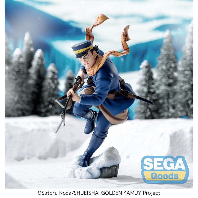 GOLDEN KAMUY - Saichi Sugimoto - Figurine Xross Link 13cm 
