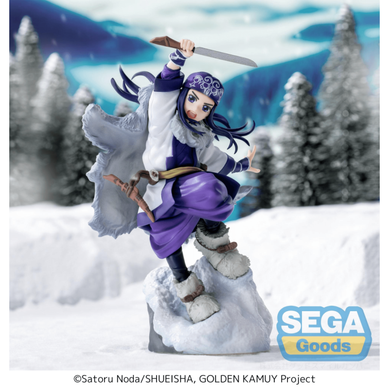GOLDEN KAMUY - Asirpa - Figurine Xross Link 11cm 