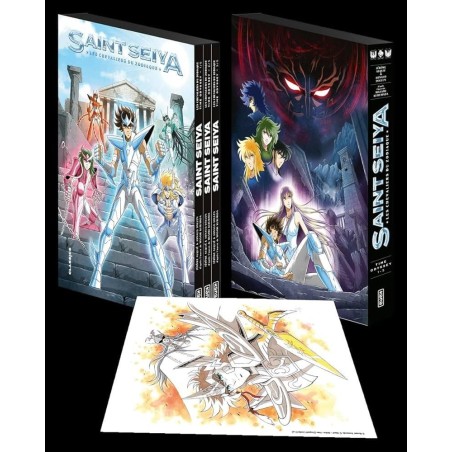 SAINT SEIYA - TIME ODYSSEY - La BD - Coffret tomes 1 à 3 et ex-libris 