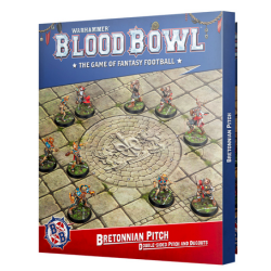 B/BOWL: BRETONNIAN TEAM PITCH et DUGOUTS