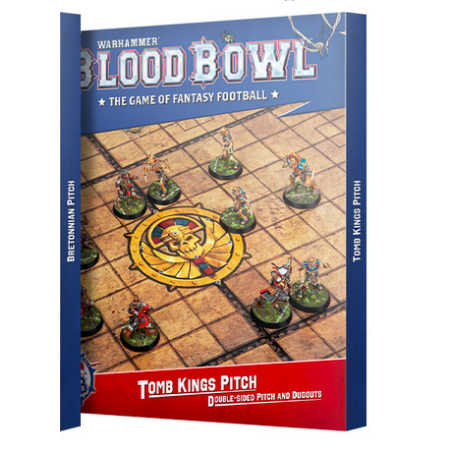 B/BOWL: TOMB KINGS TEAM PITCH et DUGOUTS