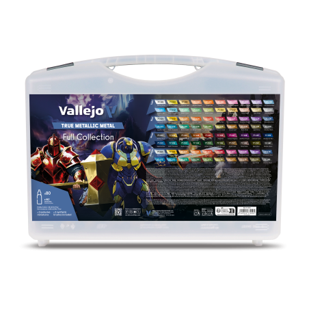 ETUI TMM FULL RANGE - VALLEJO TRUE METALLIC METAL