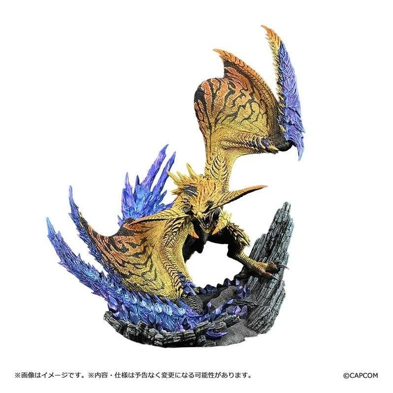 MONSTER HUNTER - Shining Thunder Wyvern Rey Dau - Statuette 28cm 
