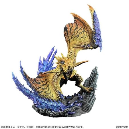 MONSTER HUNTER - Shining Thunder Wyvern Rey Dau - Statuette 28cm 