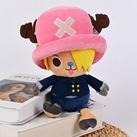 ONE PIECE - Peluche Chopper X Sanji - 20cm 