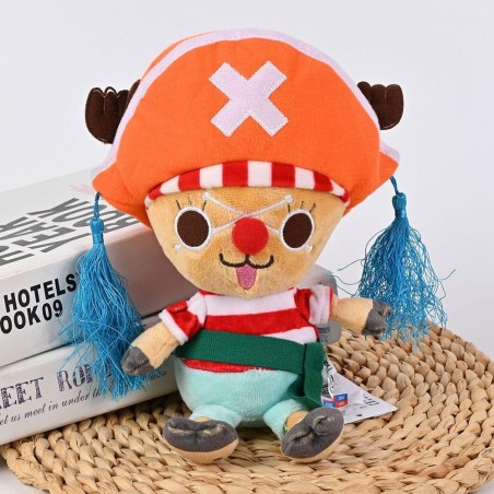 ONE PIECE - Peluche Chopper X Buggy - 20cm 