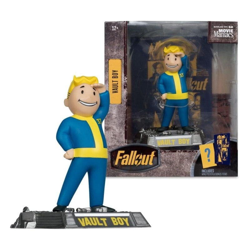 FALLOUT - Vault Boy "Version 3" - Figurine Movie Maniacs 14cm 
