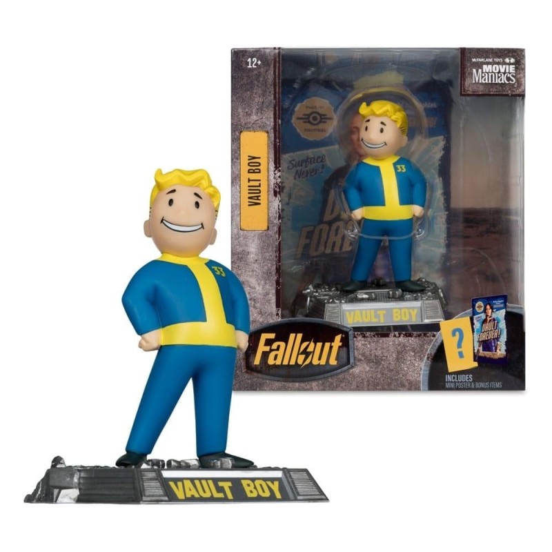 FALLOUT - Vault Boy "Version 2" - Figurine Movie Maniacs 14cm 