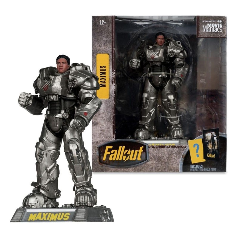 FALLOUT - Maximus (Saison 2) - Figurine Movie Maniacs 17cm 