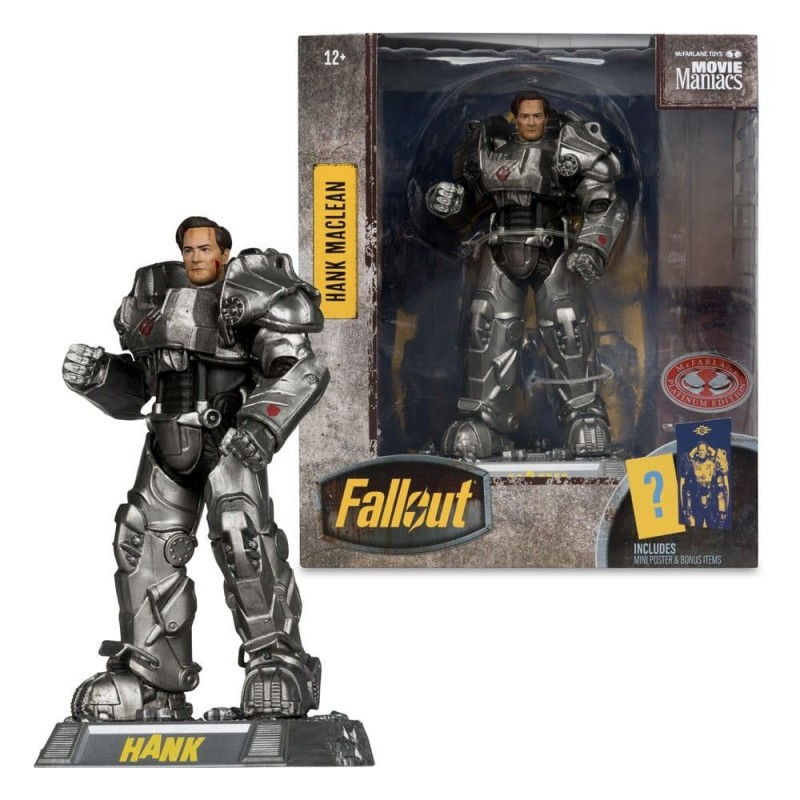 FALLOUT - Hank Maclean (Saison 2) - Figurine Movie Maniacs 17cm 