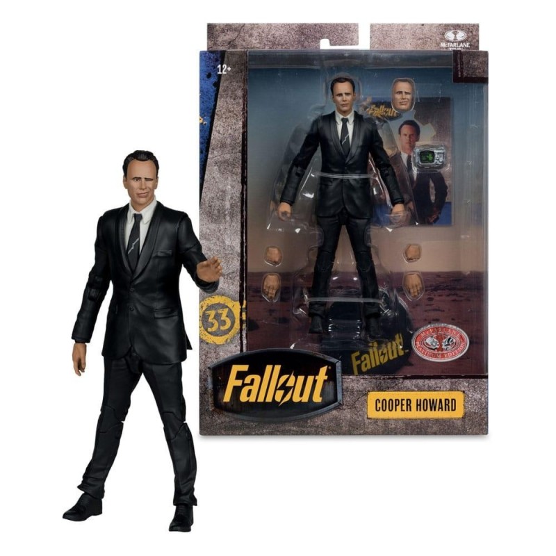 FALLOUT - Cooper Howard - Figurine Red Platinum Edition 17cm 