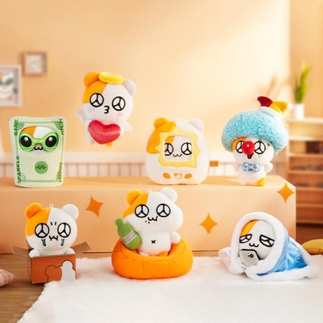 ONE TO X GLITTER HAMSTER - Hamster's daily life series - 12cm 