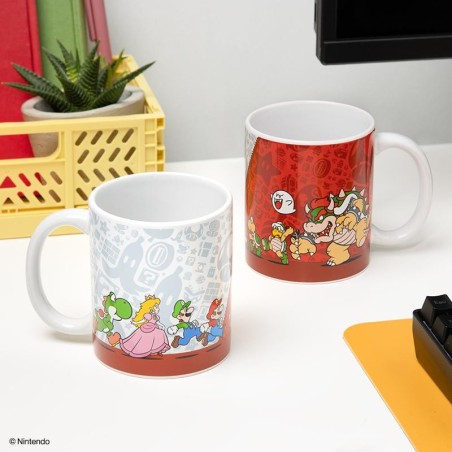 SUPER MARIO - Team - Mug Thermoréactif 350ml 