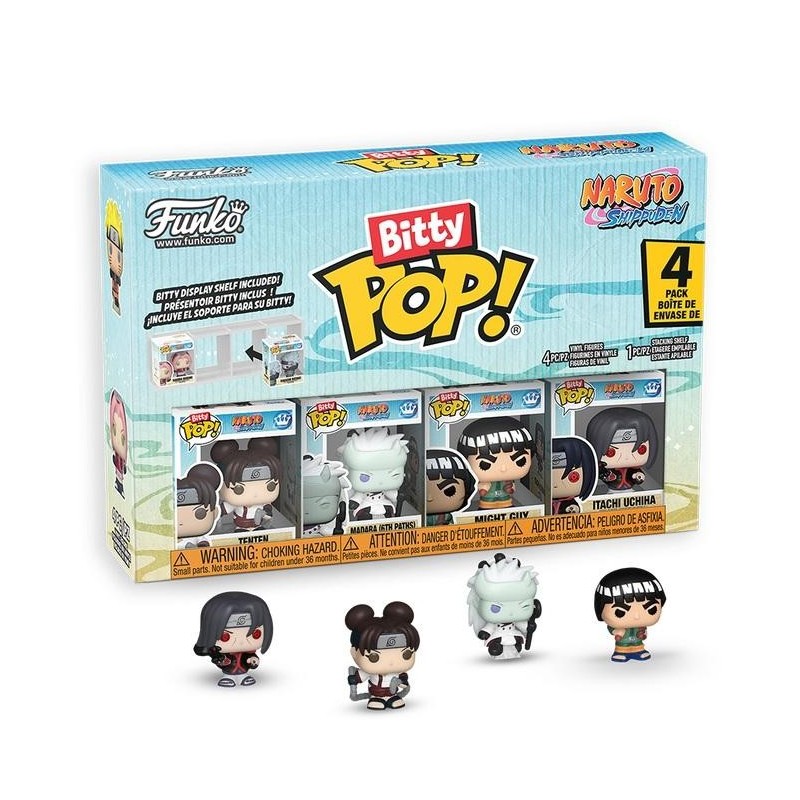 NARUTO SHIPPUDEN - Bitty Pop 4 Pack 2.5cm - Battles 