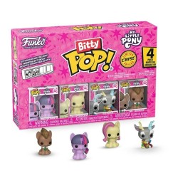 MY LITTLE PONNY - Bitty Pop 4 Pack 2.5cm - Twilight Sparkle avec Chase 