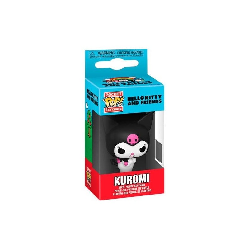 HELLO KITTY - Pocket Pop Keychain - Kuromi 