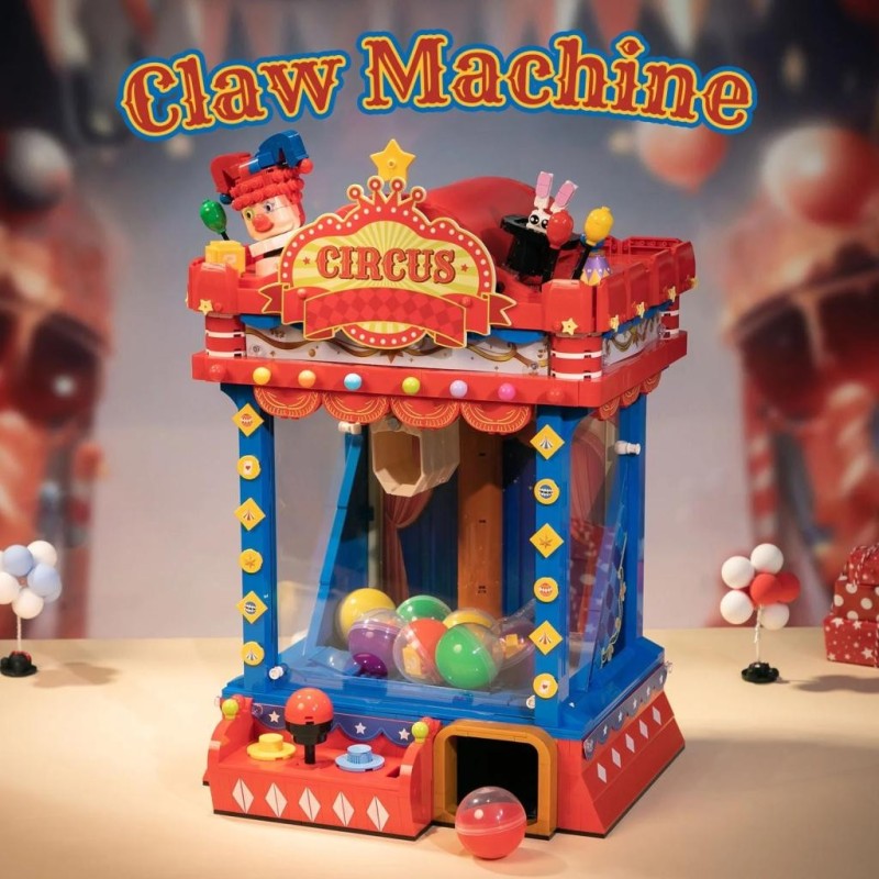 PANTASY - Claw Machine - Bloc de Construction 1090 pcs 