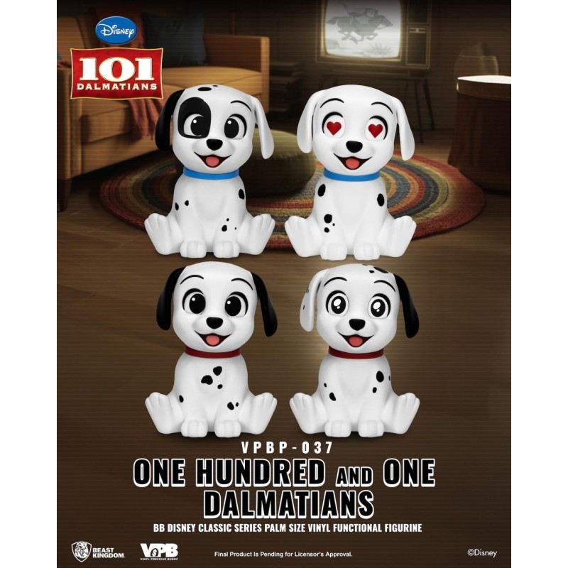 DISNEY - Les 101 Dalmatiens - Set 4 Fig. Blind Box 11.7cm 