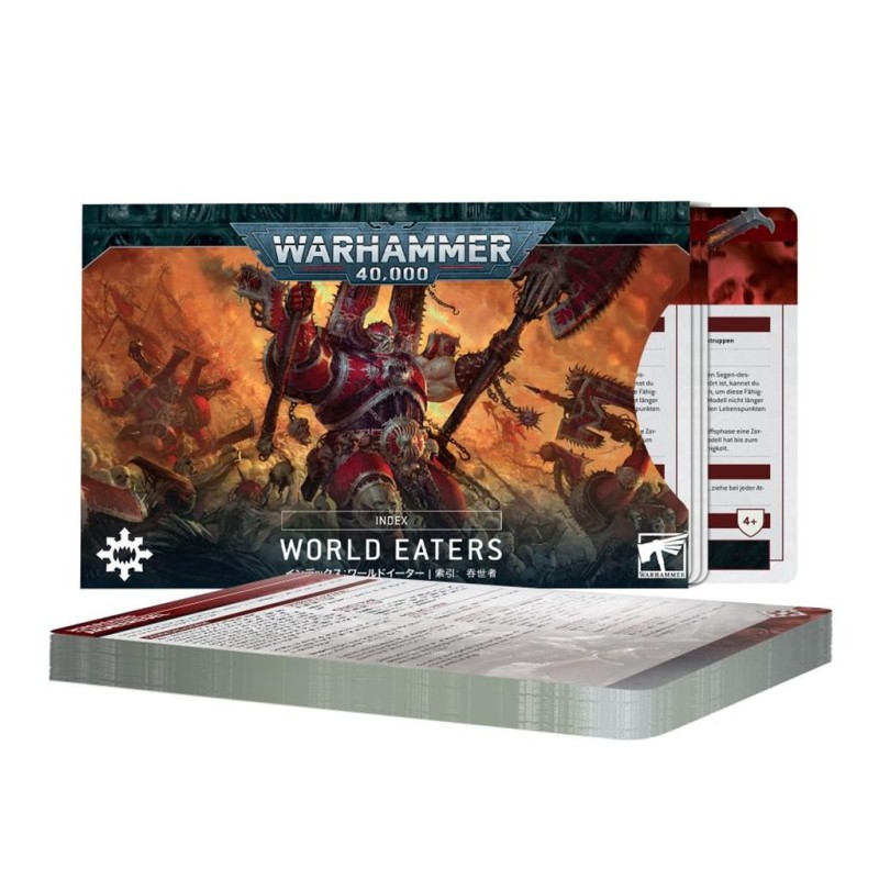 INDEX CARD BUNDLE World Eaters (FRA)