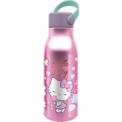 HELLO KITTY - Bouteille en Aluminium avec Anse - 760ml 