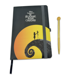 L'ETRANGE NOEL de Mr JACK - Pack Premium Notebook A5 + Stylo-Bille 