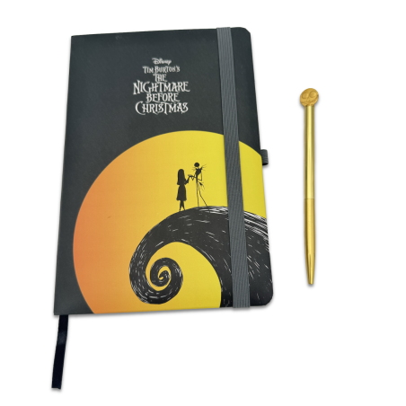 L'ETRANGE NOEL de Mr JACK - Pack Premium Notebook A5 + Stylo-Bille 
