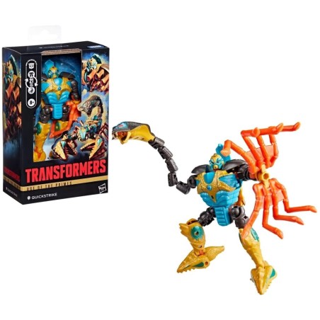 TRANSFORMERS - Quickstrike - Figurine Age of the Primes Deluxe 14cm 