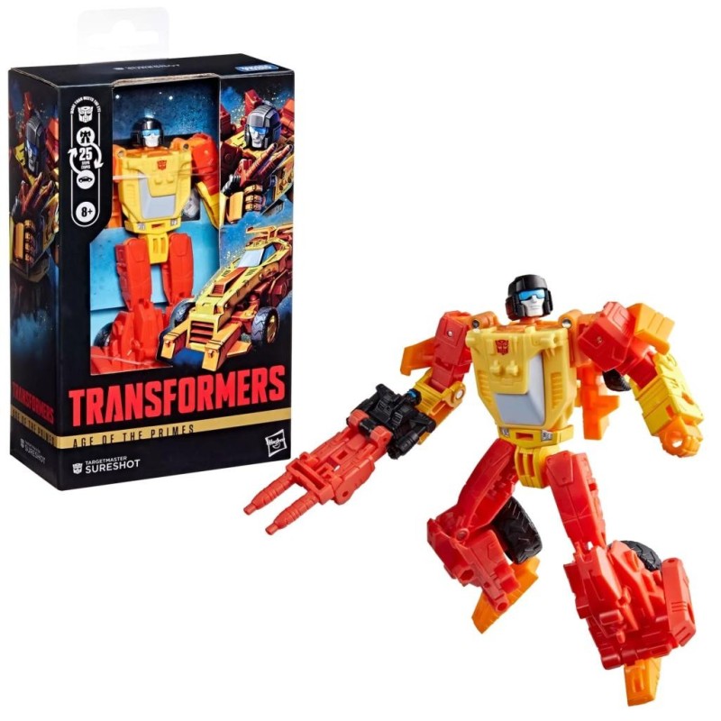 TRANSFORMERS - Sureshot - Figurine Age of the Primes Deluxe 14cm 