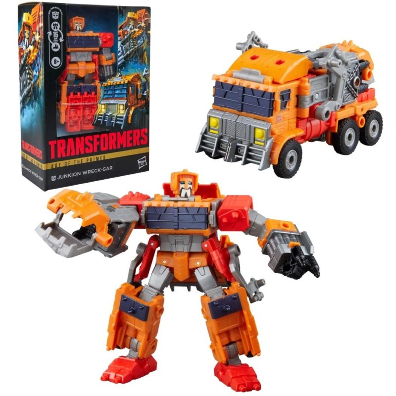 TRANSFORMERS - Junkion Wreck-Gar - Figurine Age of the Primes 17.5cm 