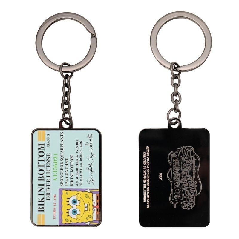 BOB L'EPONGE - Driver License - Porte-clés Edition Limitée 