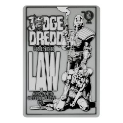 2000AD JUDGE DREDD - Comic Book Cover - Lingot Edition Limitée 