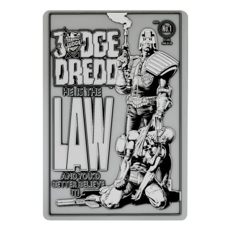 2000AD JUDGE DREDD - Comic Book Cover - Lingot Edition Limitée 
