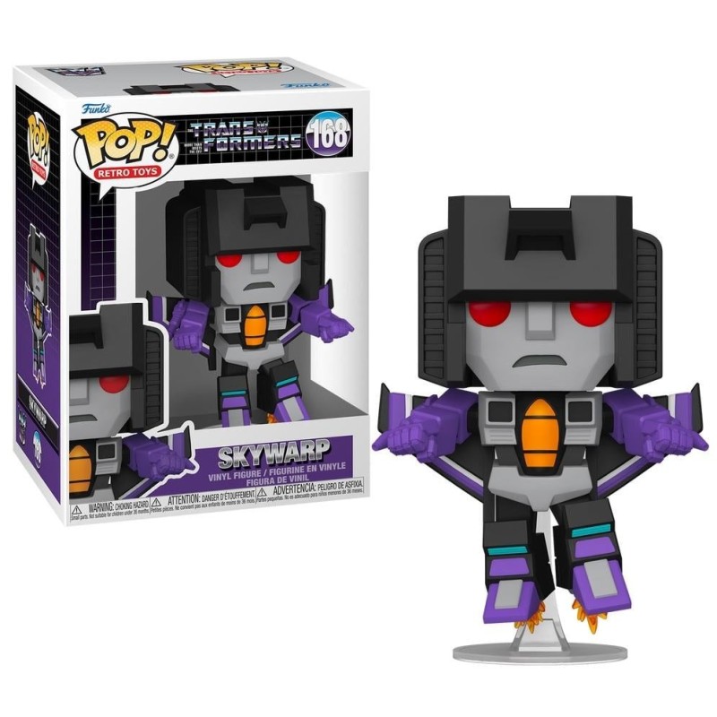 TRANSFORMERS - POP TV N° 168 - Skywarp avec Chase 
