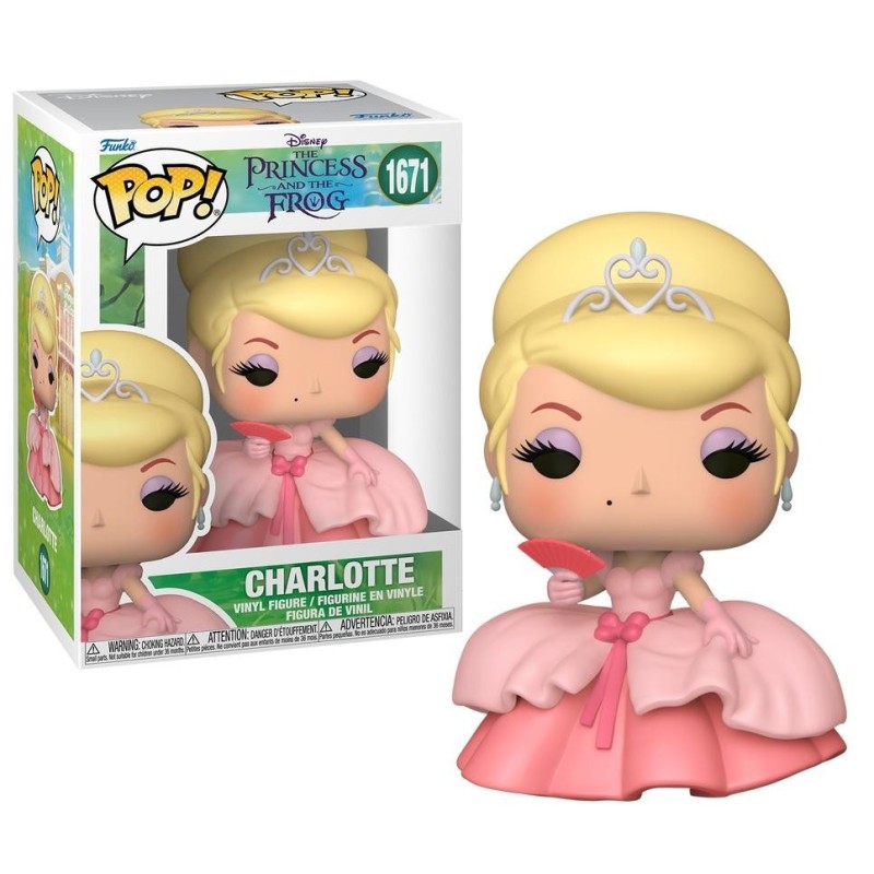 PRINCESSE ET LA GRENOUILLE - POP Disney N° 1671 - Charlotte avec Chase 