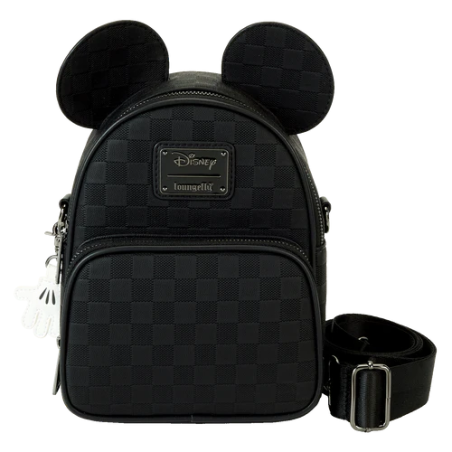 DISNEY - Mickey "Ear Evergreen" - Sac Bandoulière Loungefly 
