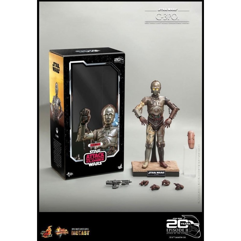 STAR WARS - C-3PO (Episode 2) - Figurine articulée 1/6 29cm 